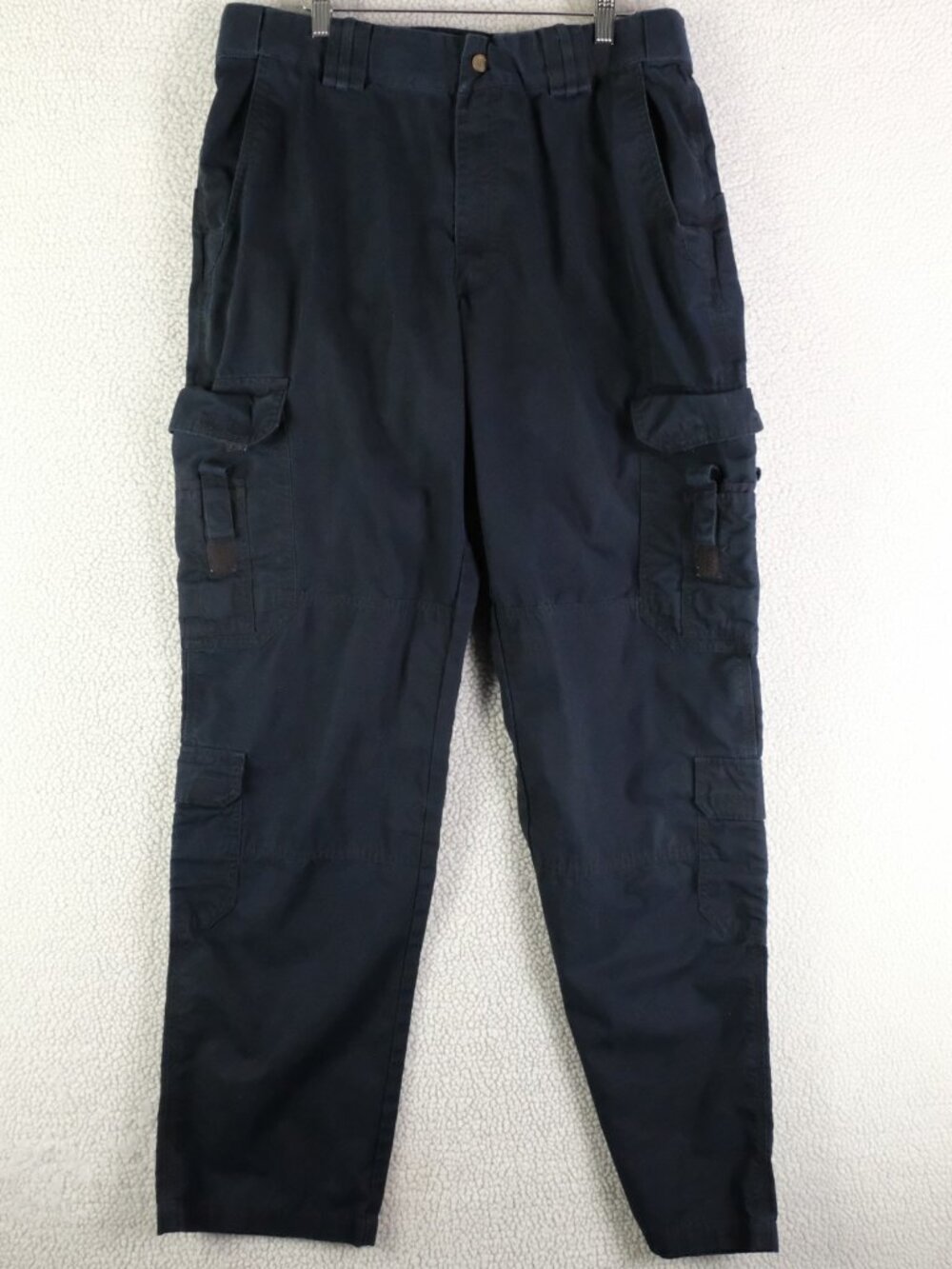 5.11 Taclite Ems Pants Mens 36X36 Navy Blue Cargo Rip Stop Workwear